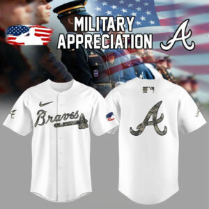 Atlanta Braves Military Appreciation Baseball Jersey Gifts For Baseball Fans