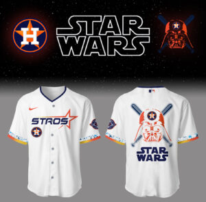 Astros Baseball 2025 Astros x Star Wars 2025 Jersey Gifts For Baseball Fans