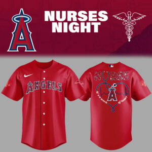 Angles Baseball Nurses Night Jersey Gifts For Baseball Players Gifts For Baseball Players