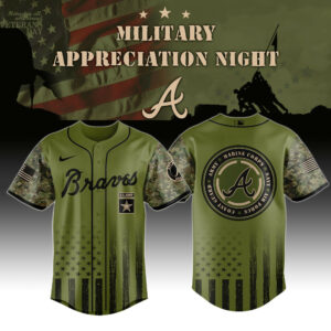 Atlanta Braves Diamondbacks x Military Appreciation Night US Army Jersey Gifts For Fans