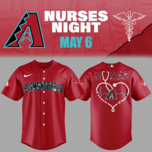 Arizona Diamondbacks Nurses Night Jersey Gift Ideas For Baseball Players