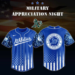 Athletics x Air Force Military Appreciation Night Jersey Editions Athletics Fan Merch