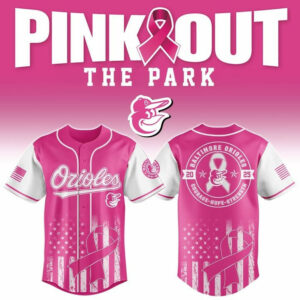 Baltimore Orioles Pink Out The Park Jersey Gifts For Baseball Fans