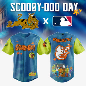 Baltimore Orioles x Scooby Doo Jersey Best Gifts For Baseball Fans