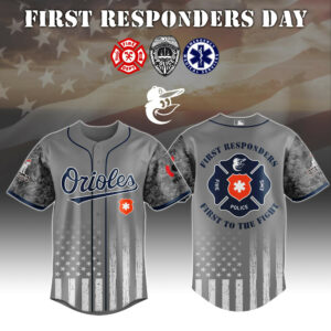 Baltimore Orioles x First Responders Jersey 2025 Gift For Baseball Fans