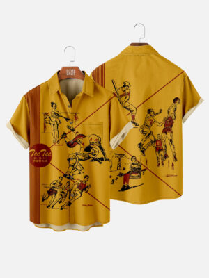 Tall Pee Chee Folder Front and Back Cover Nostalgia Shirt