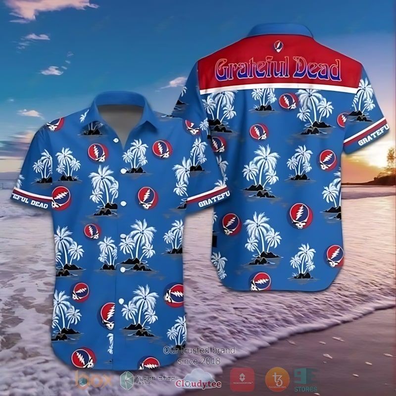 Grateful Dead Island Vibes Hawaiian Shirt 1 Grateful Dead Island Vibes Hawaiian Shirt
