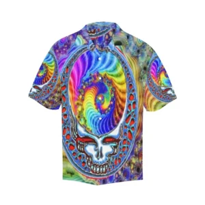 Grateful Dead Psychedelic 70's Music Hawaiian Shirt