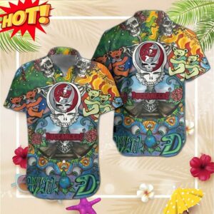 Tampa Bay Buccaneers Grateful Dead Hawaiian Shirt