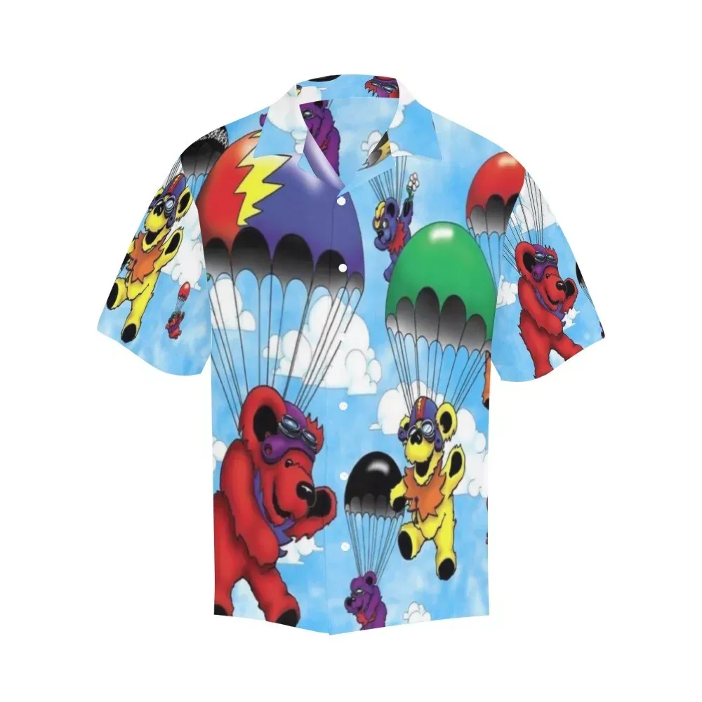 Grateful Dead Bears. 70's Music Hawaiian Shirt 1 Grateful Dead Bears. 70's Music Hawaiian Shirt