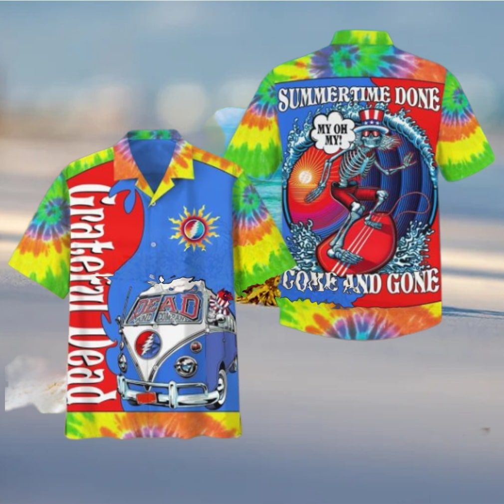 Grateful Dead Summertime Done Come And Gone Hawaiian Shirt 1 Grateful Dead Summertime Done Come And Gone Hawaiian Shirt