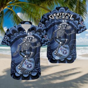 Tennessee Titans Grateful Dead Hawaiian Shirt