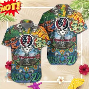 Houston Texans Grateful Dead Hawaiian Shirt