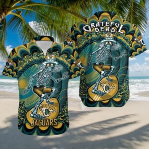 Jacksonville Jaguars Grateful Dead Hawaiian Shirt