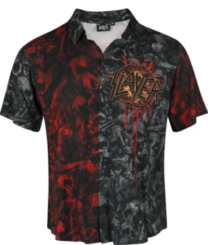 Slayer Thrash Metal Band Aloha Aloha Hawaiian Shirt