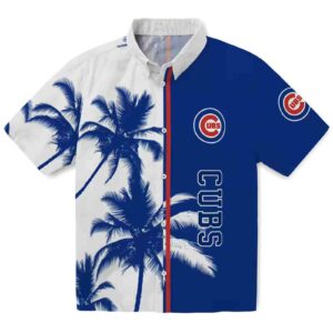 Chicago Cubs Palm Trees Blue White  Aloha  Aloha
