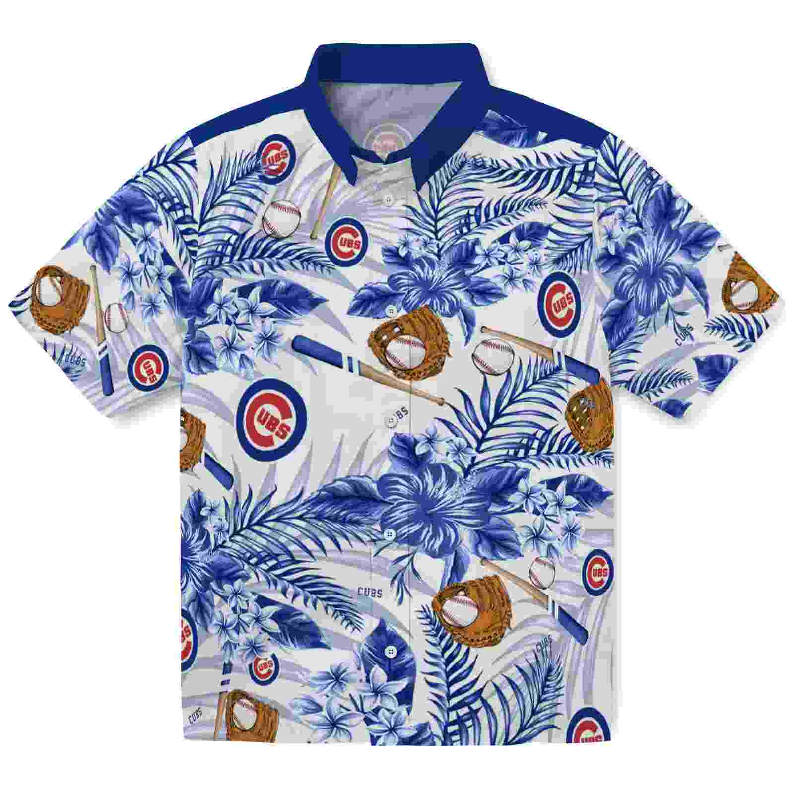 ized Chicago Cubs Floral Baseball Blue White Aloha Hawaiian Shirt 1 ized Chicago Cubs Floral Baseball Blue White Aloha Hawaiian Shirt