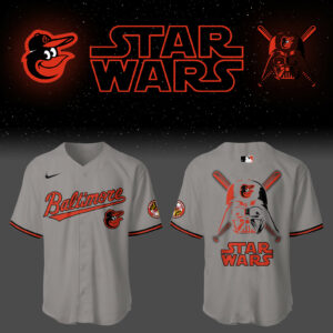 Baltimore Orioles Baseball 2025 "Orioles X Star Wars" Jersey Gift Ideas For Baseball Players