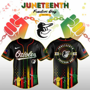 Baltimore Orioles X Juneteenth Day Jersey Edition Jersey 2025 Best Gift For Sport Fans