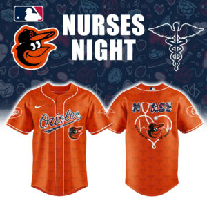Baltimore Orioles NURSES Baseball Jersey Gifts For Baseball Fans