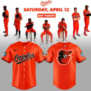Baltimore Orioles Orange On Orange Jersey Best Gifts For Baseball Lovers