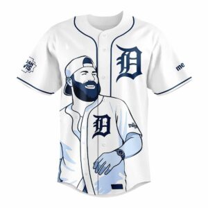 Tigers Jordan Davis Baseball Jersey 2025