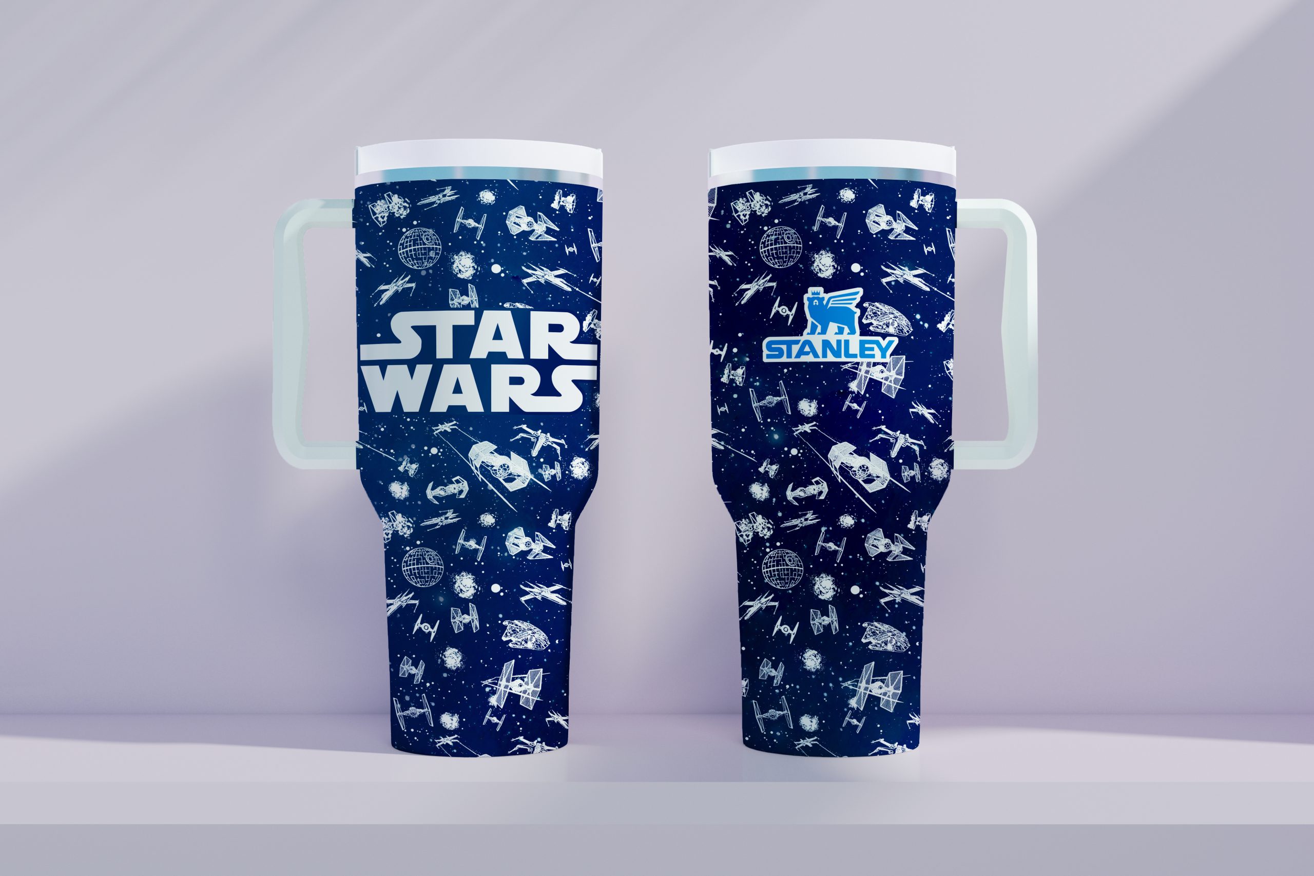 Star Wars Spaceship Stanley Tumbler 2 Star Wars Spaceship Stanley Tumbler - Image 2