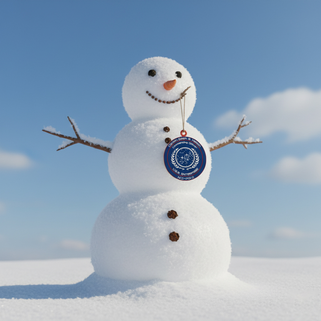 Personalized Starfleet Command Federation Ornament 7 Personalized Starfleet Command Federation Ornament - Image 7