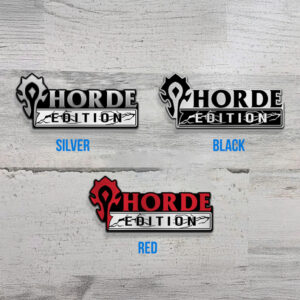 WoW Horde Edition Car Emblem
