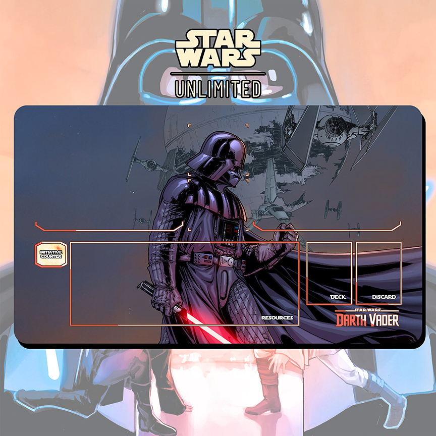 Playmat TCG Star Wars Unlimited Darth Vader 8 Playmat TCG Star Wars Unlimited Darth Vader - Image 8