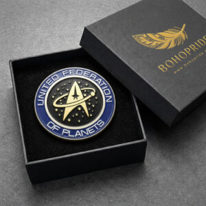United Federation of Planets Starfleet Command Button Pin