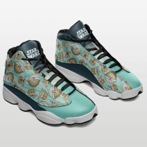 Baby Yoda Pattern Air JD 13 Shoes