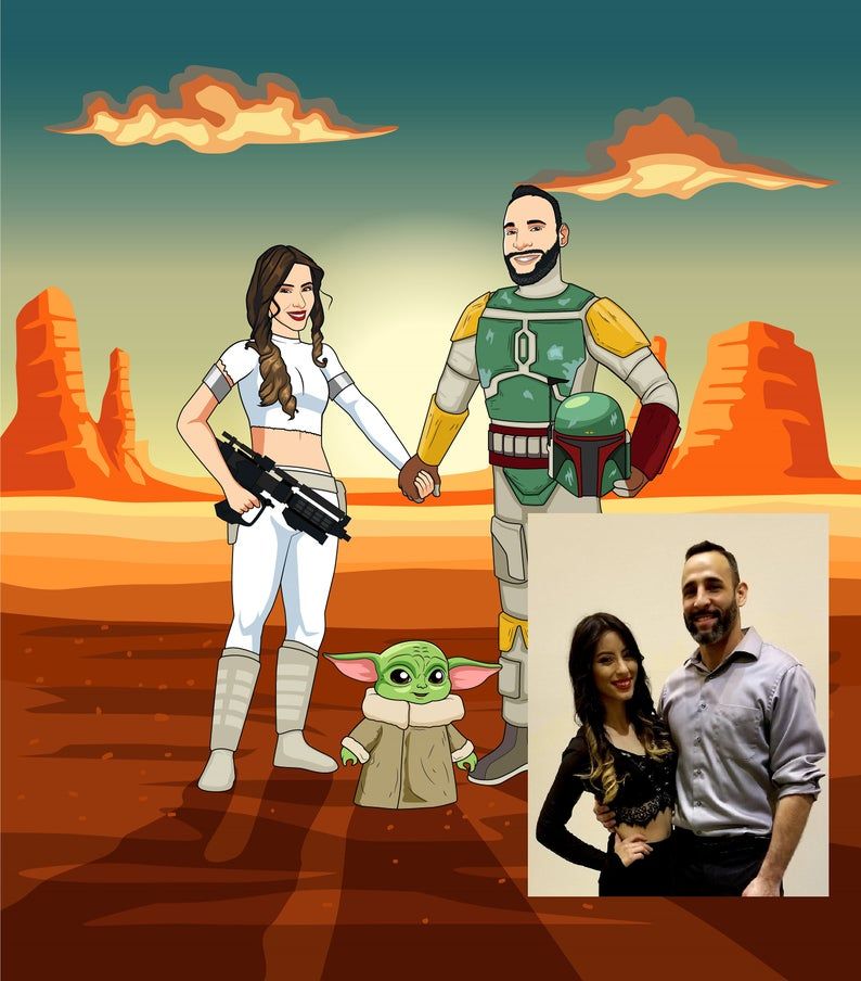 Star Wars - Custom Portrait Canvas 5 Star Wars - Custom Portrait Canvas - Image 5