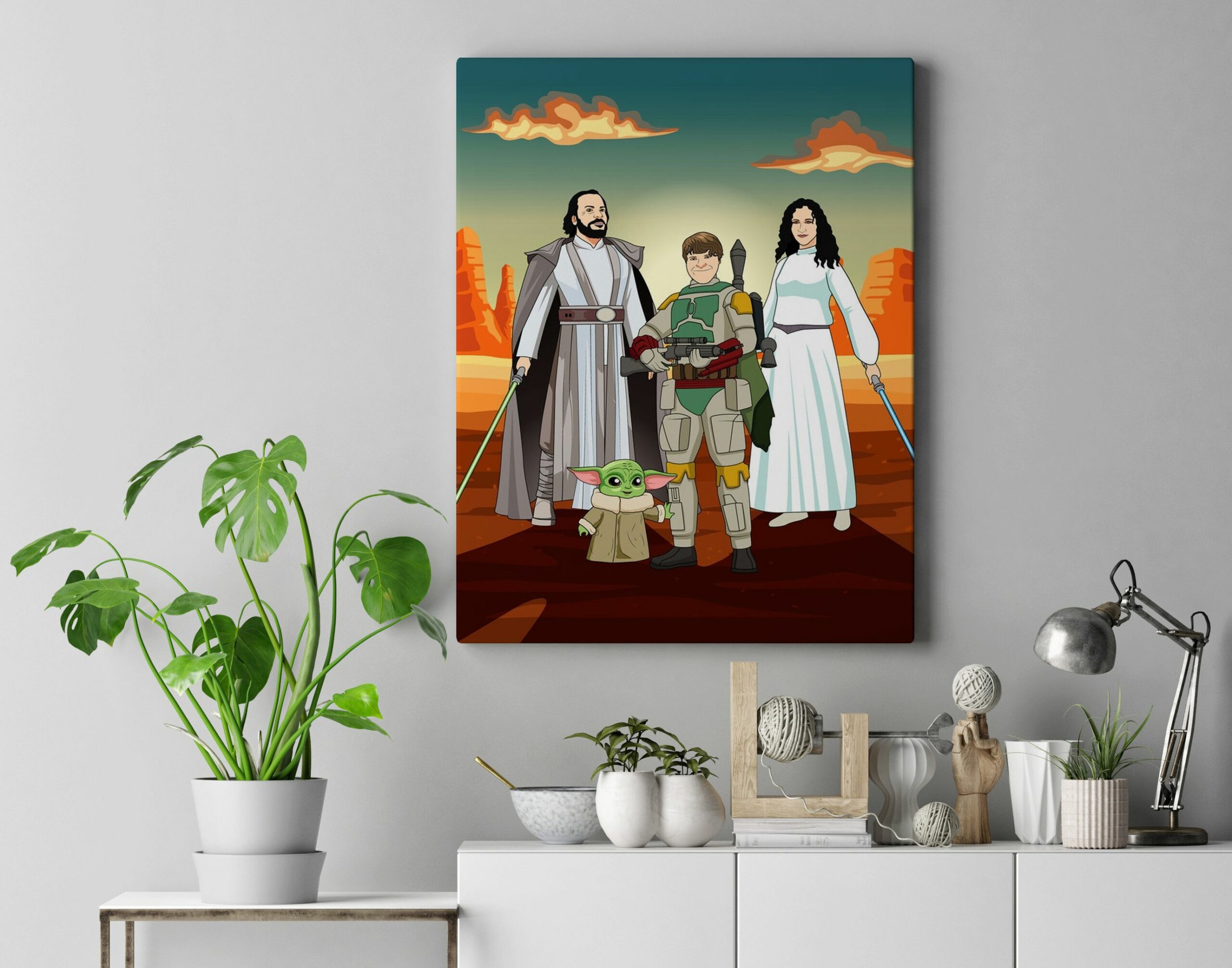Star Wars - Custom Portrait Canvas 1 Star Wars - Custom Portrait Canvas