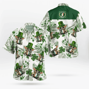Erin Go Braugh - Baby Yoda Hawaii Shirt