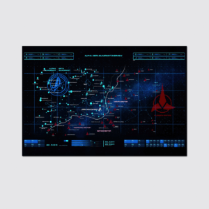 Star Chart - ST Discovery Print