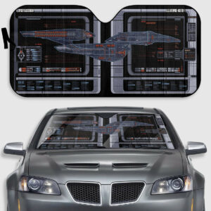 The Enterprise NCC-1701 F Odyssey Car Sunshade