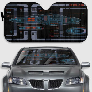 U.S.S. Proteus NCC-52014 LCARS Car Sunshade