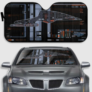 U.S.S. Ceres NCC-81522 LCARS Car Sunshade
