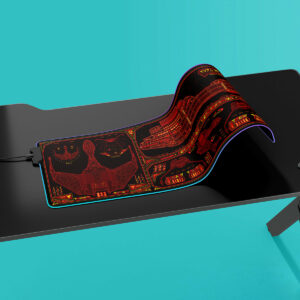 Klingon Bird of Prey - B'rel Class LCARS Schematic LED Desk Mat