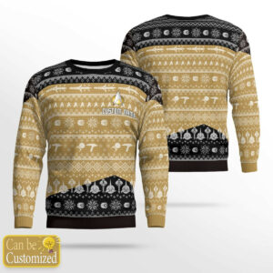 Personalized S.T TNG Yellow Ugly Sweatshirt