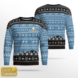 Personalized S.T TNG Blue Ugly Sweatshirt