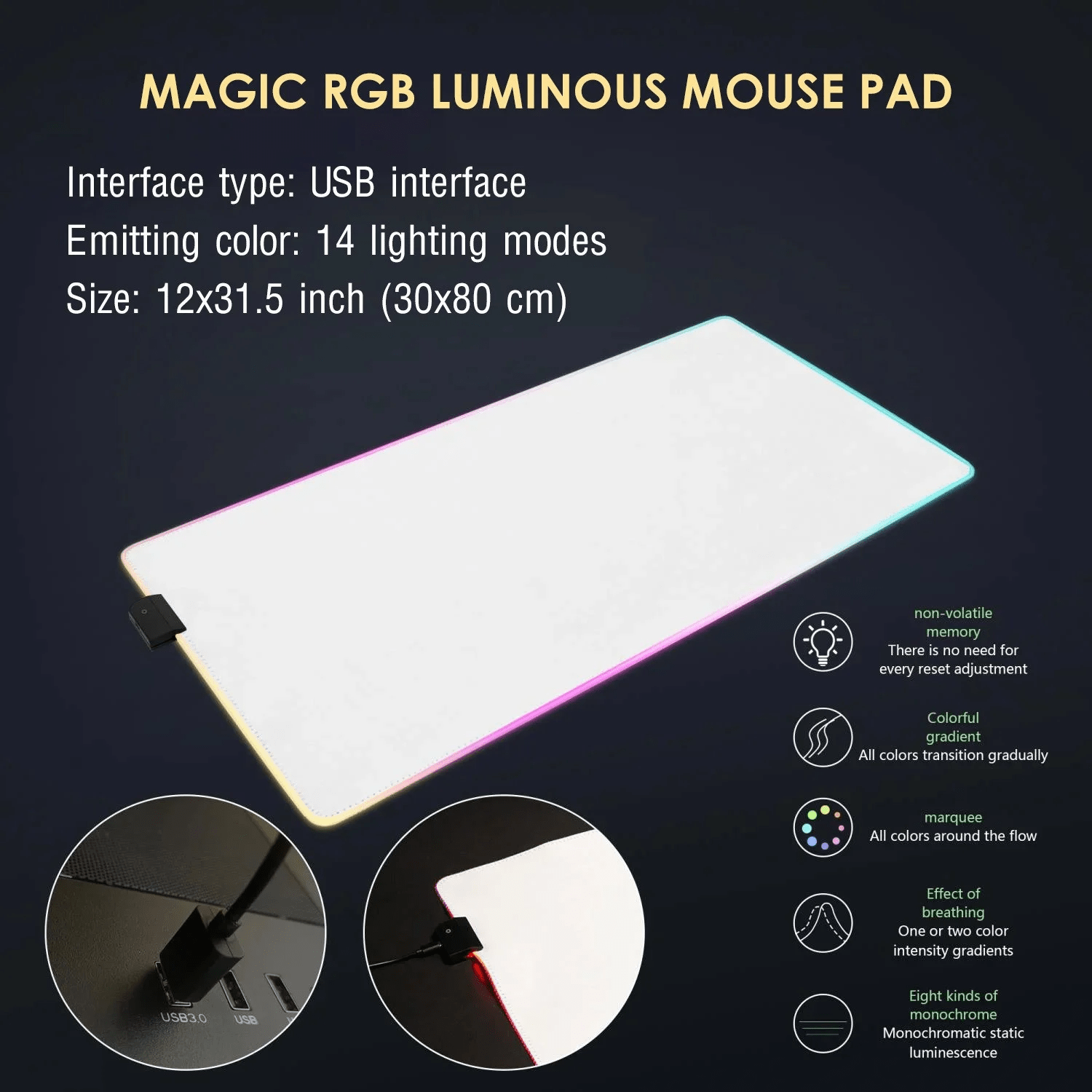 Dauntless Class - U.S.S. Dauntless NCC-80816 LCARS LED Desk Mat 6 Dauntless Class - U.S.S. Dauntless NCC-80816 LCARS LED Desk Mat - Image 6