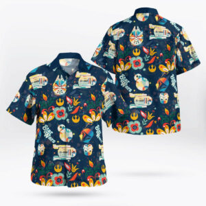 SW Retro Colorfurl Hawaiian Shirt