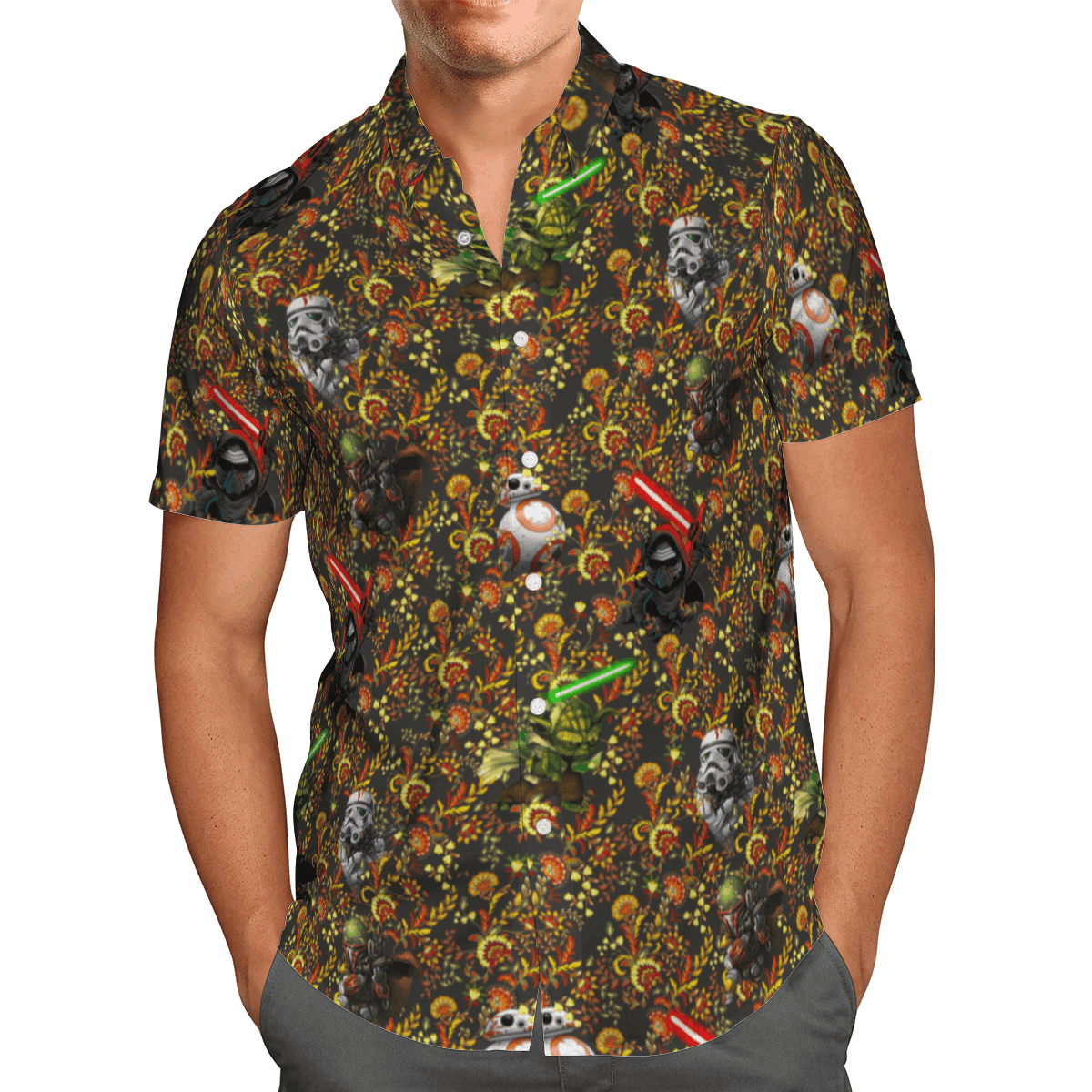 Star Wars Hawaiian Shirt 2 Star Wars Hawaiian Shirt - Image 2
