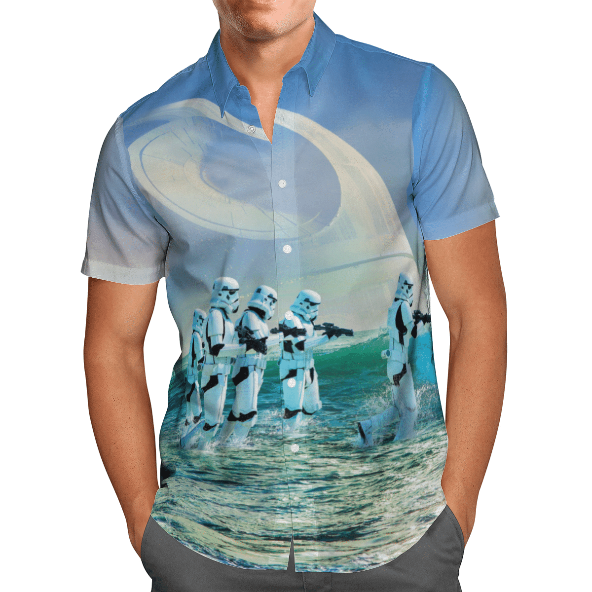 Stormtroopers On Beach Hawaii Shirt 1 Stormtroopers On Beach Hawaii Shirt