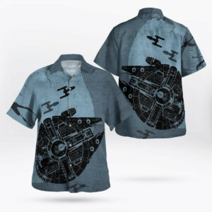 Millennium Falcon SW Hawaiian Shirt