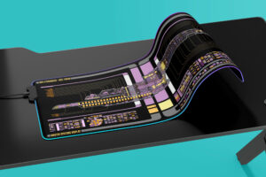 Sternbach Class - U.S.S. Sternbach NCC-79800 LCARS LED Desk Mat