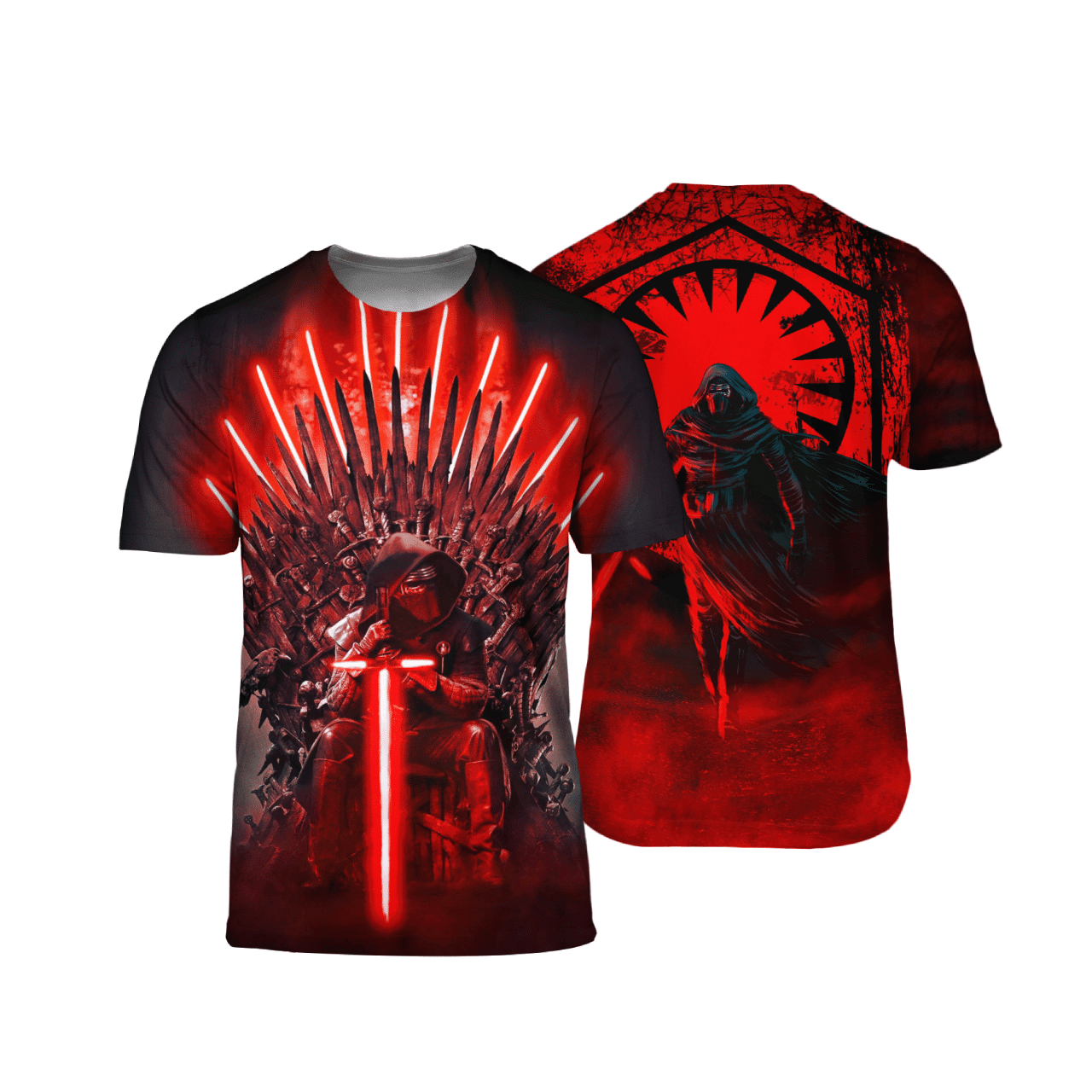 Kylo Ren 3D Shirt 1 Kylo Ren 3D Shirt