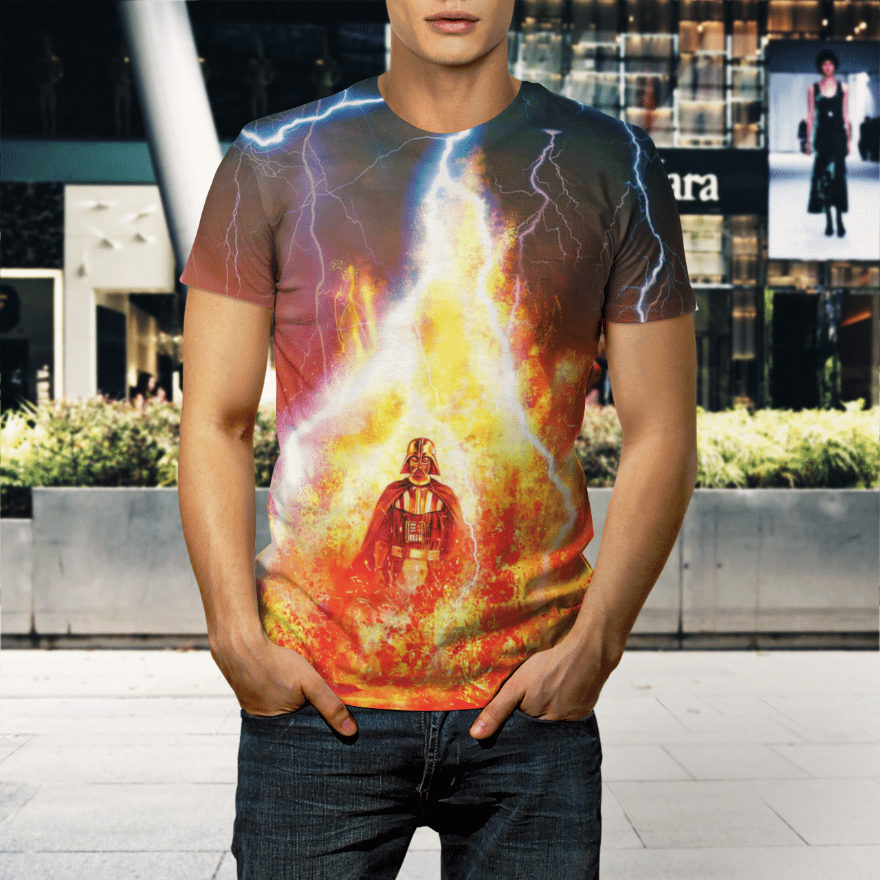 Darth Vader 3D Shirt 5 Darth Vader 3D Shirt - Image 5